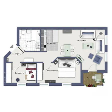 Apartamento Ulmenschloesschen 10